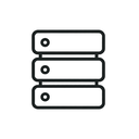 icon_internet_server_minimal_outline icon preview