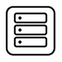 icon_internet_server_monochrome icon preview