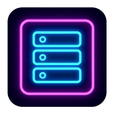 icon_internet_server_neon icon preview