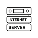 icon_internet_server_outline icon preview