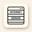 icon_internet_server_thin icon preview