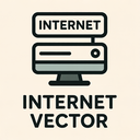 icon_internet_server_vector icon preview