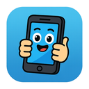 icon_internet_smartphone_cartoon icon preview
