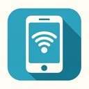 icon_internet_smartphone_flat_design icon preview