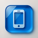 icon_internet_smartphone_glassy icon preview