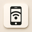icon_internet_smartphone_minimalist icon preview