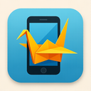 icon_internet_smartphone_origami icon preview