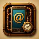 icon_internet_smartphone_steampunk icon preview