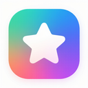 icon_internet_star_gradient icon preview