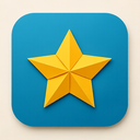 icon_internet_star_origami icon preview