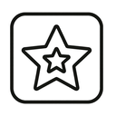 icon_internet_star_outline icon preview