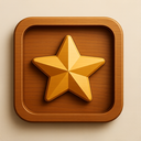 icon_internet_star_wooden icon preview