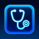 icon_internet_stethoscope_futuristic icon preview