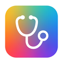 icon_internet_stethoscope_gradient icon preview