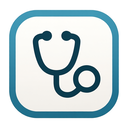 icon_internet_stethoscope_rounded icon preview
