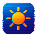 icon_internet_sun_digital_glitch icon preview