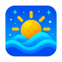 icon_internet_sun_futuristic icon preview