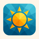 icon_internet_sun_geometric icon preview