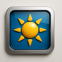 icon_internet_sun_metallic icon preview