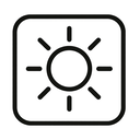 icon_internet_sun_monochrome icon preview