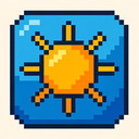 icon_internet_sun_pixel_art icon preview