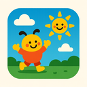 icon_internet_sun_playful icon preview