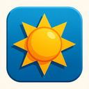 icon_internet_sun_sharp_edges icon preview