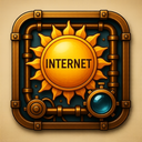 icon_internet_sun_steampunk icon preview