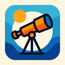 icon_internet_telescope_abstract icon preview