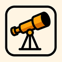 icon_internet_telescope_bold icon preview