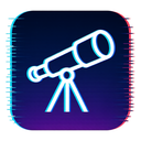 icon_internet_telescope_digital_glitch icon preview