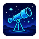 icon_internet_telescope_futuristic icon preview