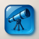 icon_internet_telescope_glassy icon preview