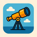 icon_internet_telescope_iconic icon preview