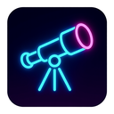 icon_internet_telescope_neon icon preview