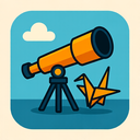icon_internet_telescope_origami icon preview