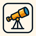icon_internet_telescope_sharp_edges icon preview