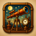 icon_internet_telescope_steampunk icon preview