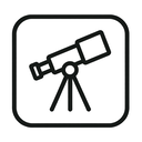 icon_internet_telescope_thin icon preview