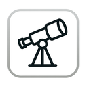 icon_internet_telescope_transparent icon preview