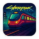 icon_internet_train_cyberpunk icon preview