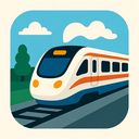 icon_internet_train_flat_design icon preview