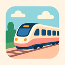 icon_internet_train_flat_pastel icon preview