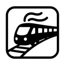 icon_internet_train_monochrome icon preview