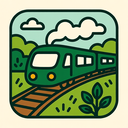 icon_internet_train_organic_pattern icon preview