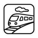 icon_internet_train_outline icon preview