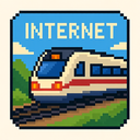 icon_internet_train_pixel_art icon preview