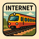 icon_internet_train_retro icon preview