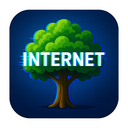 icon_internet_tree_digital_glitch icon preview