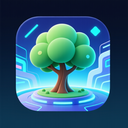 icon_internet_tree_futuristic icon preview